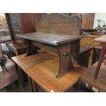 REFECTORY STYLE COFFEE TABLE, LENGTH APPROX 107CM
