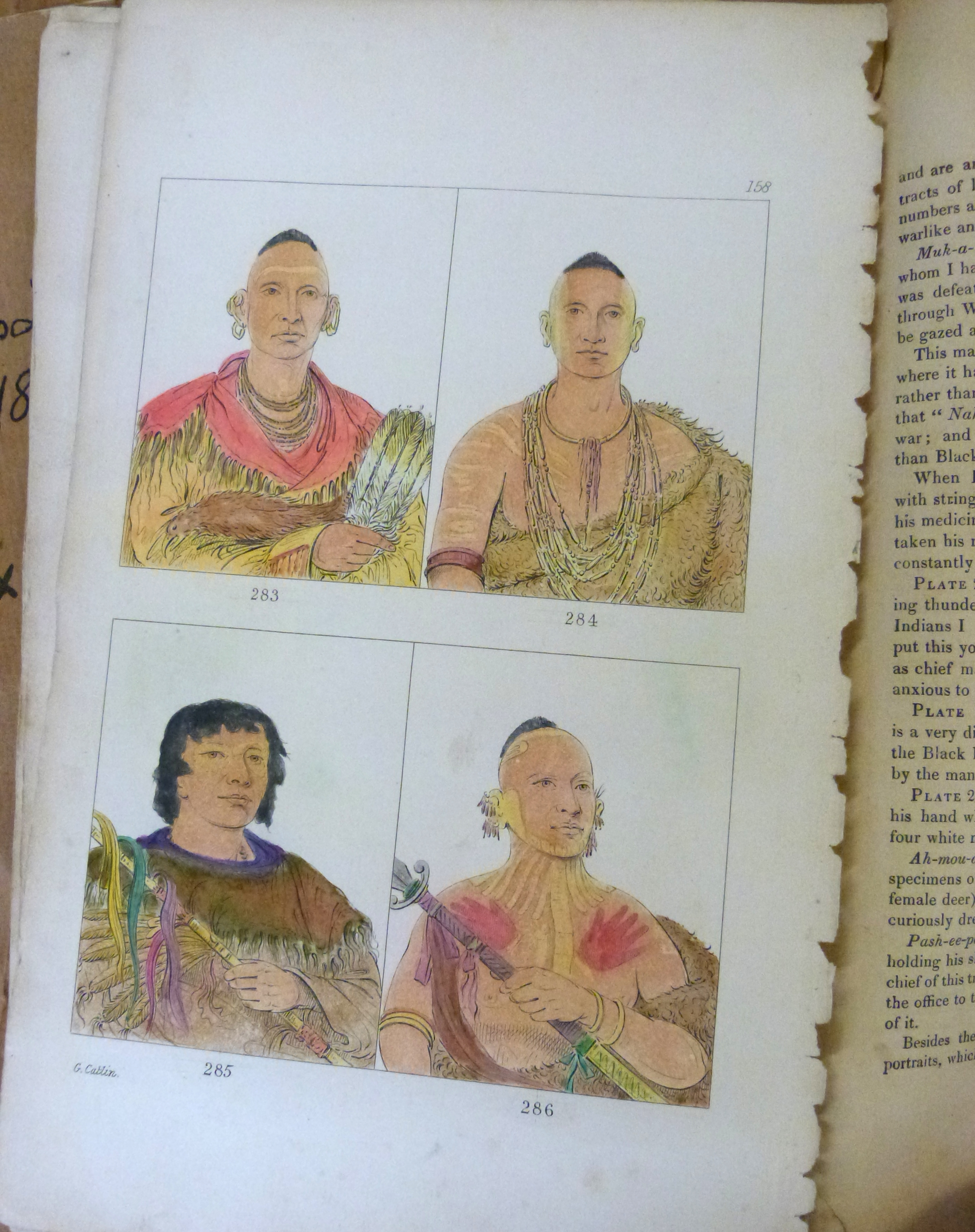 GEORGE CATLIN: ILLUSTRATIONS OF THE MANNERS, CUSTOMS AND CONDITION OF THE NORTH AMERICAN INDIANS - Image 3 of 5