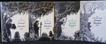 THE ASH-TREE PRESS ANNUAL MACABRE 1997, 1999, 2000, 2001, ed Jack Adrian, Ashcroft, British