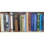 FOLIO SOCIETY: 19 titles, 17 slip-cased including LIFE ON THE MISSISSIPPI, FRENCH SHORT STORIES, THE