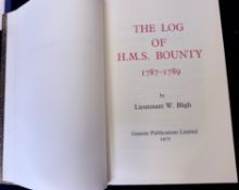 WILLIAM BLIGH: THE LOG OF HMS BOUNTY 1787-1789, Surrey, Genesis Publications, 1975, (500), facsimile