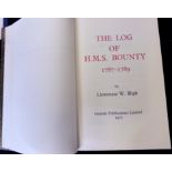 WILLIAM BLIGH: THE LOG OF HMS BOUNTY 1787-1789, Surrey, Genesis Publications, 1975, (500), facsimile