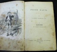 FREDERICK MARRYAT: POOR JACK, ill Clarkson Stanfield, London, Longman, Orme, Brown, Green and