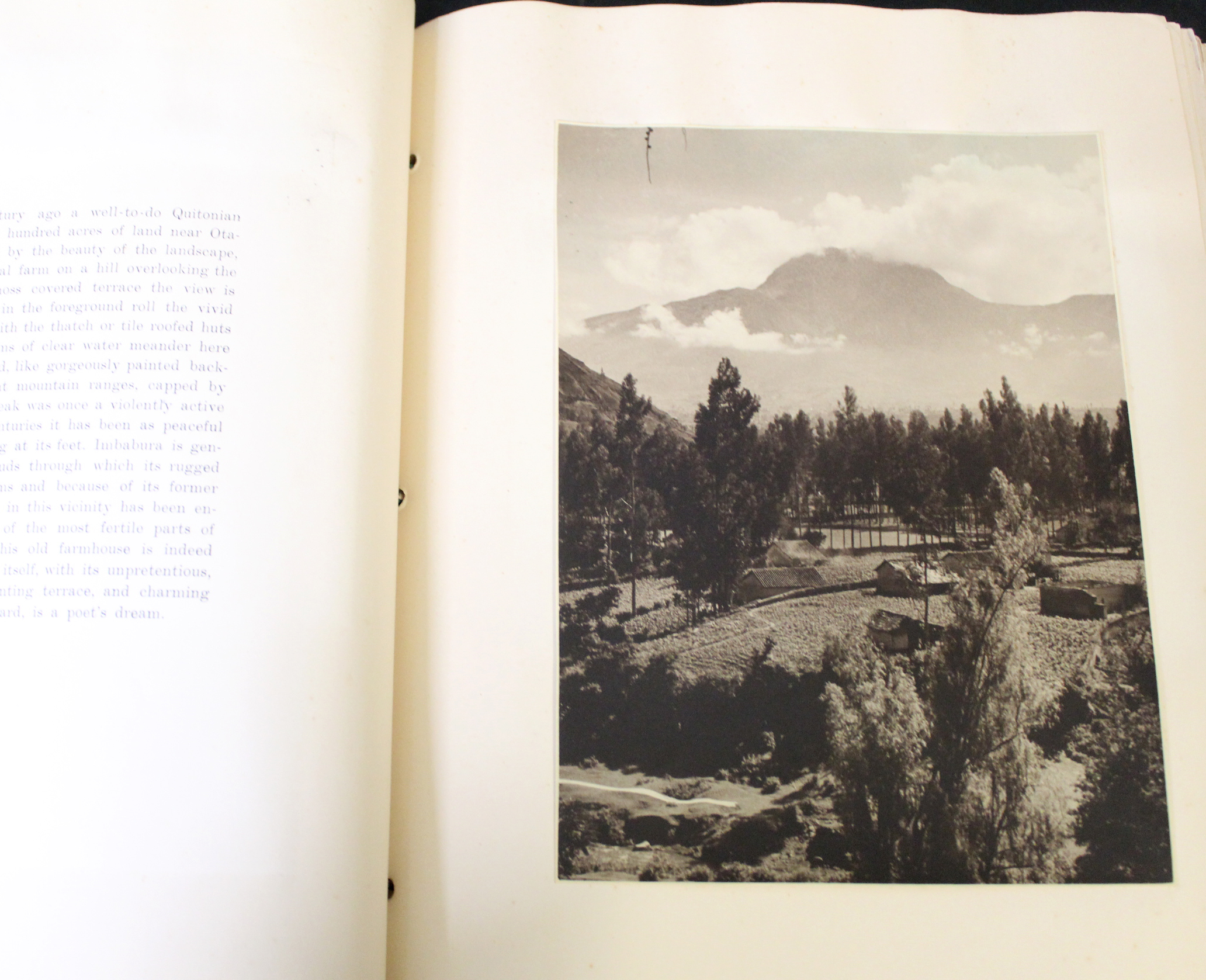 ANDRE ROOSEVELT: ANDEAN PARADISE, Quito Ecuador Candido Oriz Sanchez, 1939 (100), de luxe edition, - Image 2 of 4