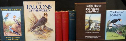 BERTRAM E SMYTHIES: 2 titles: THE BIRDS OF BURMA, Edinburgh and London, Oliver & Boyd, 1953, 2nd (