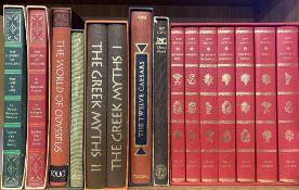 FOLIO SOCIETY: 15 slip-cased titles including Jane Austen works, 7 vols
