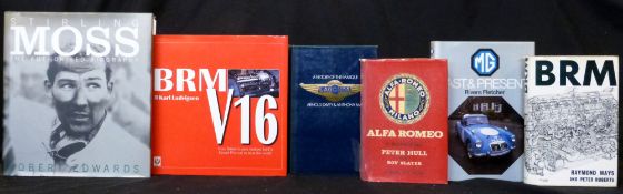 RAYMOND MAYS & PETER ROBERTS: BRM, London, Cassell, 1962, 1st edition, signed by Mays, 6 original