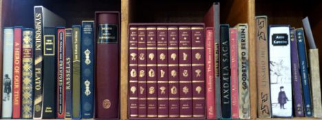 FOLIO SOCIETY: 27 slip-cased titles including JANE AUSTEN, 7 vol set etc (27)