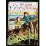 ENID BLYTON: THE ISLAND OF ADVENTURE, ill Stuart Tresilian, London, MacMillan, 1944, 1st edition,