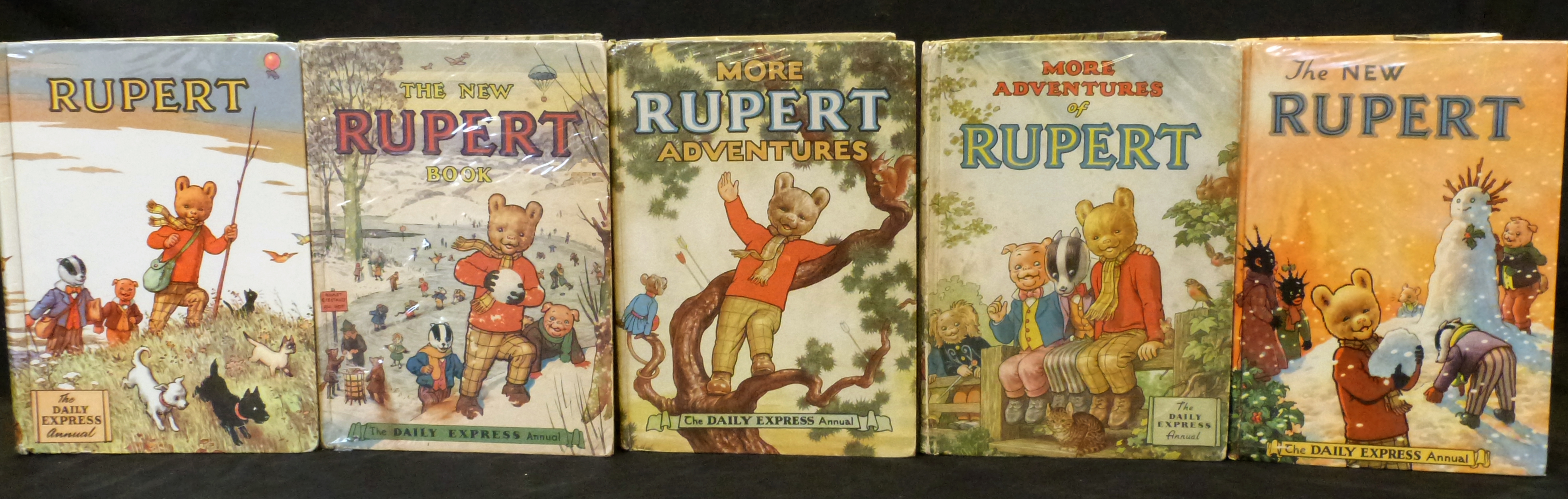RUPERT ANNUAL, [1951-57], 1958-60, 10 vols, 4to, original pictorial boards, mainly vgc (10) - Image 2 of 3