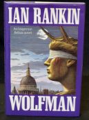 IAN RANKIN: WOLFMAN, London, Century, 1992, 1st edition, signed, original cloth, dust wrapper, vgc