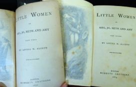 LOUISA MAY ALCOTT: LITTLE WOMEN OR MEG, JO, BETH AND AMY, PART FIRST - PART SECOND, Boston,