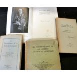 WALTER RYE: 2 titles: AN AUTOBIOGRAPHY OF AN ANCIENT ATHLETE AND ANTIQUARY, Norwich, Roberts & Co,