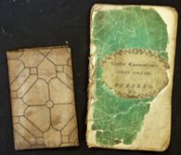 ANON: GAFFER GUESS AT'M'S FIRST VOLUME OF PUZZLES..., London, E Wallis, circa 1820, 14 hand coloured