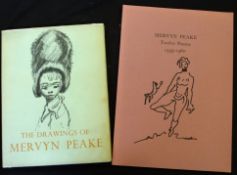 MERVYN PEAKE: 2 titles: DRAWINGS, London, Grey Walls Press, 1949, 1st edition, original cloth,