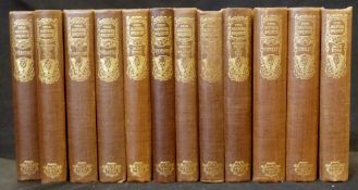 CHARLOTTE, EMILY AND ANNE BRONTE: THE WORKS, London, J M Dent, 1893 (250), 12 vols, large paper