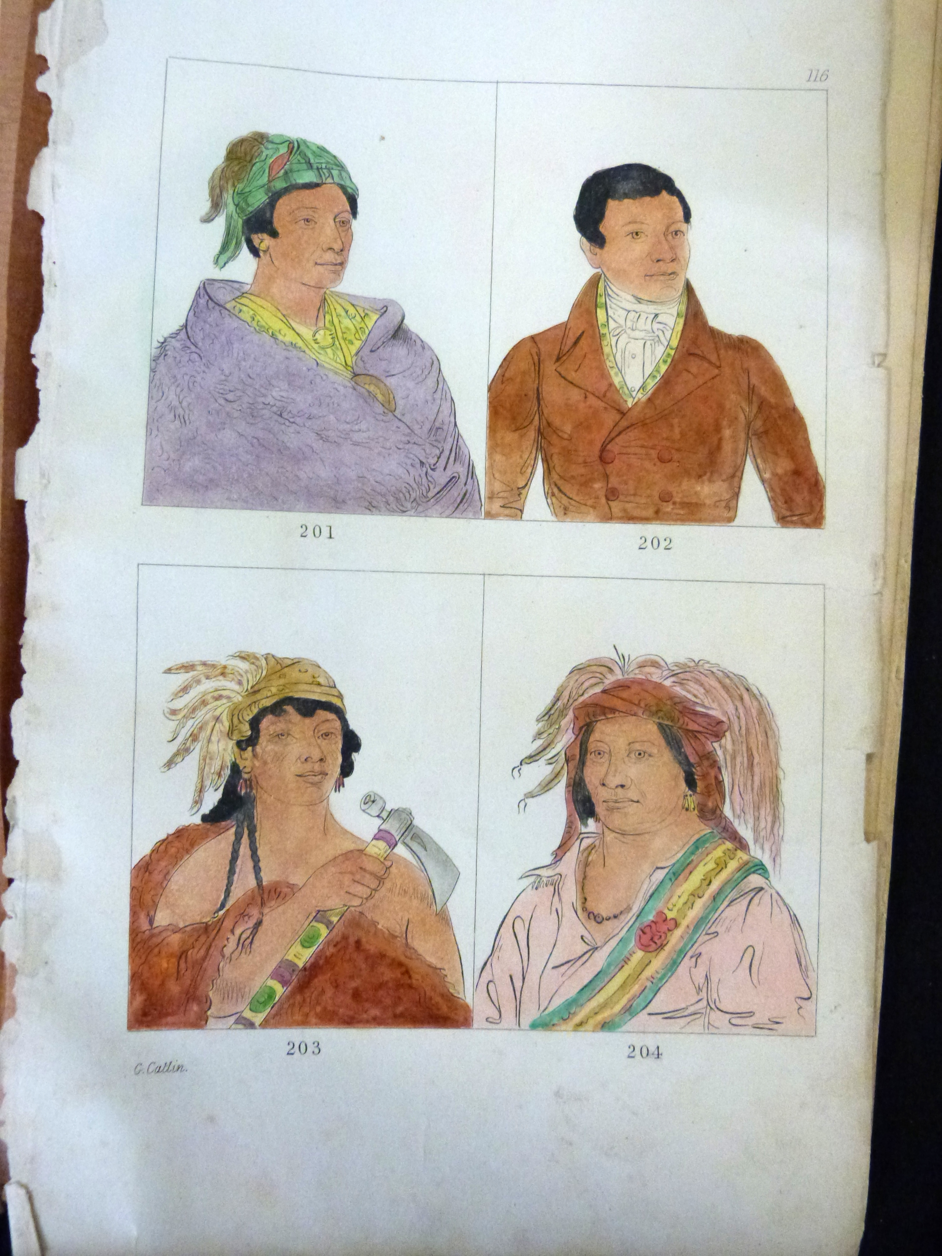 GEORGE CATLIN: ILLUSTRATIONS OF THE MANNERS, CUSTOMS AND CONDITION OF THE NORTH AMERICAN INDIANS - Image 5 of 5