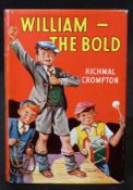 RICHMAL CROMPTON: WILLIAM THE BOLD, London, George Newnes, 1950, 1st edition, original green cloth