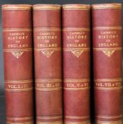 CASSELL'S HISTORY OF ENGLAND, London, Paris and Melbourne, Cassell & Co, circa 1897, 8 vols in 4,