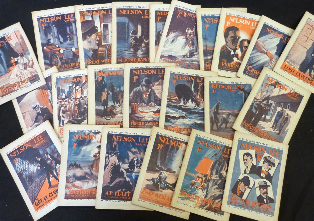 THE NELSON LEE LIBRARY, 1916, 42 issues, nos 38-39, 41-45, 47-60, 62-82, vgc (42)