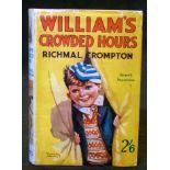 RICHMAL CROMPTON: WILLIAM'S CROWDED HOURS, London, George Newnes, 1937, 7th impression, contemporary