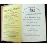 J G HARROD: ROYAL COUNTY DIRECTORY OF NORFOLK WITH LOWESTOFT IN SUFFOLK, Norwich, 1877, 4th edition,