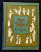 KATE GREENAWAY: UNDER THE WINDOW, London, George Routledge [1876], 1st edition, title page with