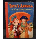 TUCK'S ANNUAL WITH REALISTIC SURPRISE PANORAMAS, ill C E Brock, Gordon Robinson and others,