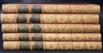 ALEXANDRE DU SOMMERARD: LES ARTES AU MOYEN AGE, Paris, Hotel de Cluny [1838-46], 1st edition, 5 vols