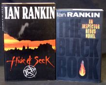 IAN RANKIN: 2 titles: HIDE AND SEEK, London, Barrie & Jenkins, 1991, 1st edition, original cloth,