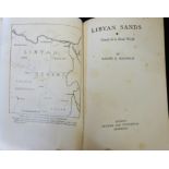 RALPH ALGAR BAGNOLD: LIBYAN SANDS TRAVEL IN A DEAD WORLD, London, Hodder & Stoughton, 1935, 1st