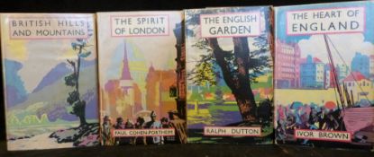 RALPH DUTTON: THE ENGLISH GARDEN, London, B T Batsford, 1937, 1st edition, acknowledgement slip