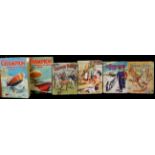 THE SKIPPER BOOK FOR BOYS, D C Thomson [1933, 1936, 1939], 3 vols, coloured frontis pieces, original