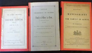 RICHARD HOWLETT (ED): THE PARISH REGISTER OF BIRCHAM NEWTON FROM 1562 TO 1743, Norwich, Agas H