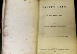 WILLIAM MAKEPEACE THACKERAY: VANITY FAIR, A NOVEL WITHOUT A HERO, London, Bradbury & Evans, 1848,