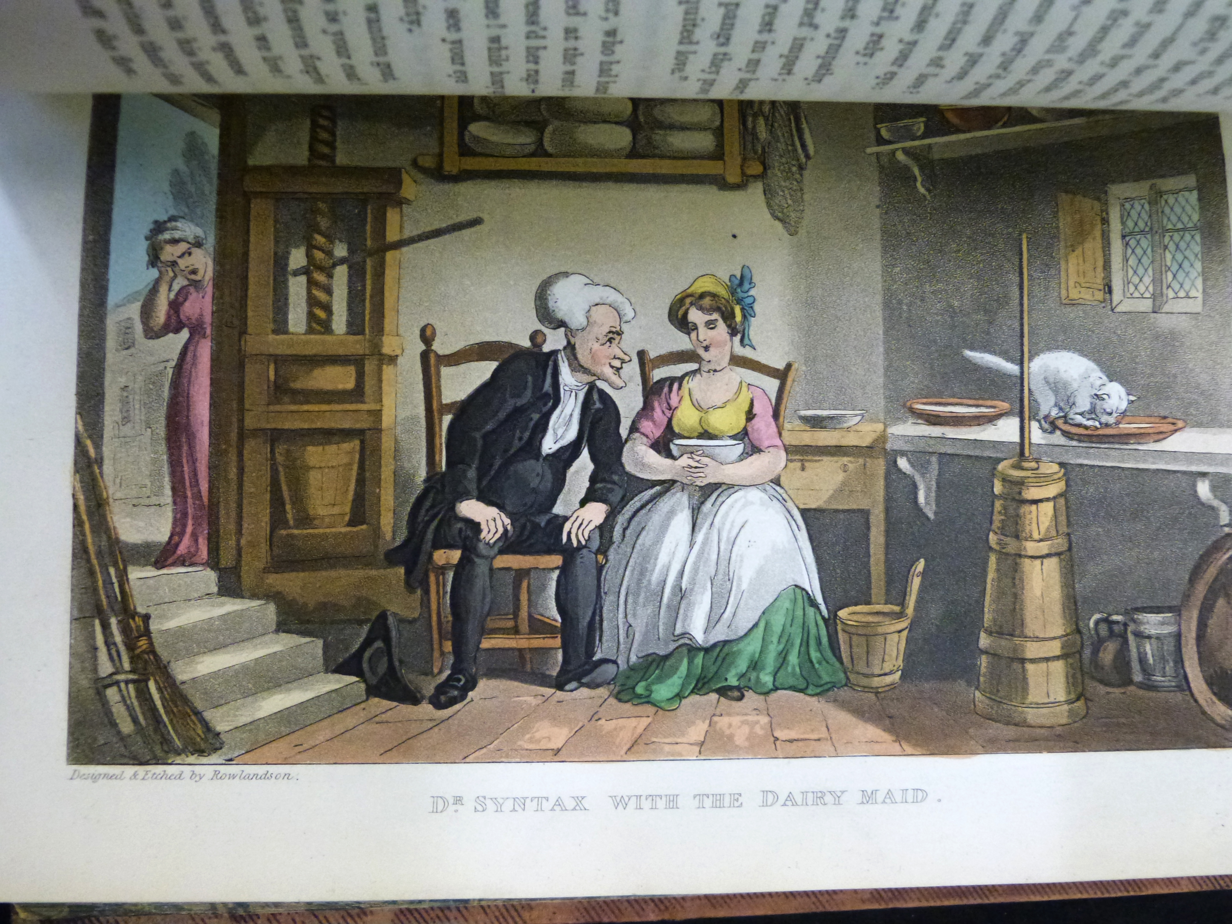 WILLIAM COMBE: THE FIRST-SECOND-THIRD TOUR OF DOCTOR SYNTAX, ill T Rowlandson, London, Nattali & - Image 6 of 6