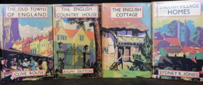 RALPH DUTTON: THE ENGLISH COUNTRY HOUSE, London, B T Batsford, 1935, 1st edition, original cloth,