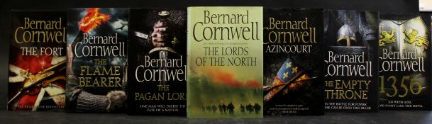 BERNARD CORNWELL: 7 titles: THE LORDS OF THE NORTH, London, 2008, 1st edition, original cloth,