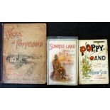 ANNIE BERLYN: 2 titles: VERA IN POPPY-LAND, ill Walter W Russell, London, Jarrold & Son [1892],