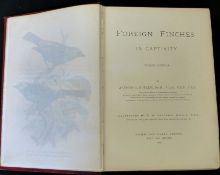 ARTHUR GARDINER BUTLER: FOREIGN FINCHES IN CAPTIVITY, ill Frederick William Frohawk, Hull and