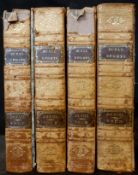 WILLIAM BARKER DANIEL: RURAL SPORTS, London for Longman, Hurst, Rees and Orme, 1807-13, 4 vols