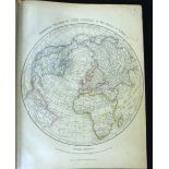 JOSEPH WILSON LOWRY: LOWRY'S TABLE ATLAS..., London, circa 1852, 65 maps on 100 sheets, 4to, old