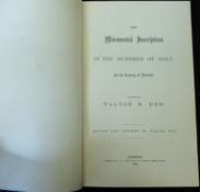 WALTON N DEW: THE MONUMENTAL INSCRIPTIONS IN THE HUNDRED OF HOLT IN THE COUNTY OF NORFOLK, ed/