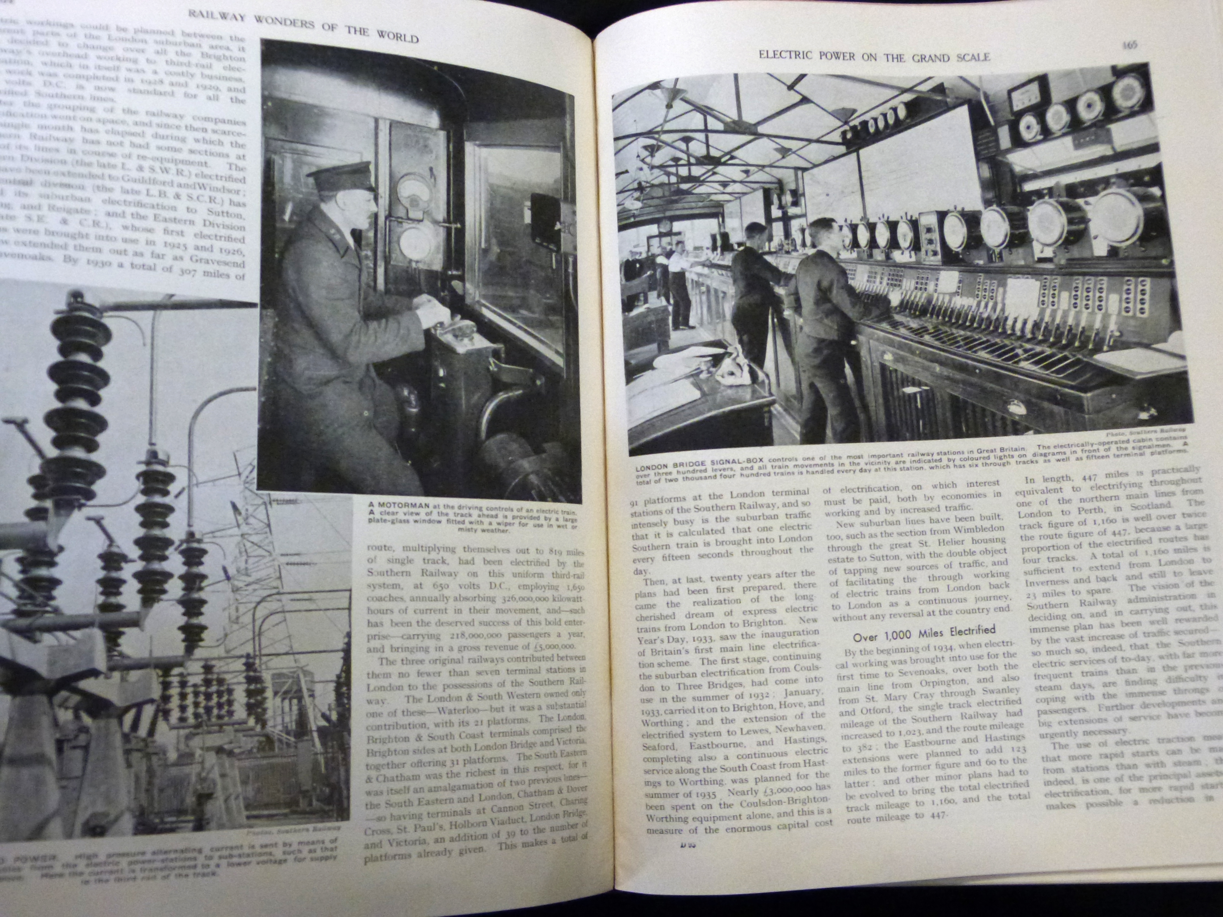 CLARENCE WINCHESTER (ED): RAILWAY WONDERS OF THE WORLD, London, The Waverley Book Co, [1935-36], 4 - Image 4 of 4