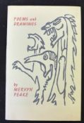 MERVYN PEAKE: POEMS AND DRAWINGS, London, The Keepsake Press, 1965, (150), 1st edition, 2nd