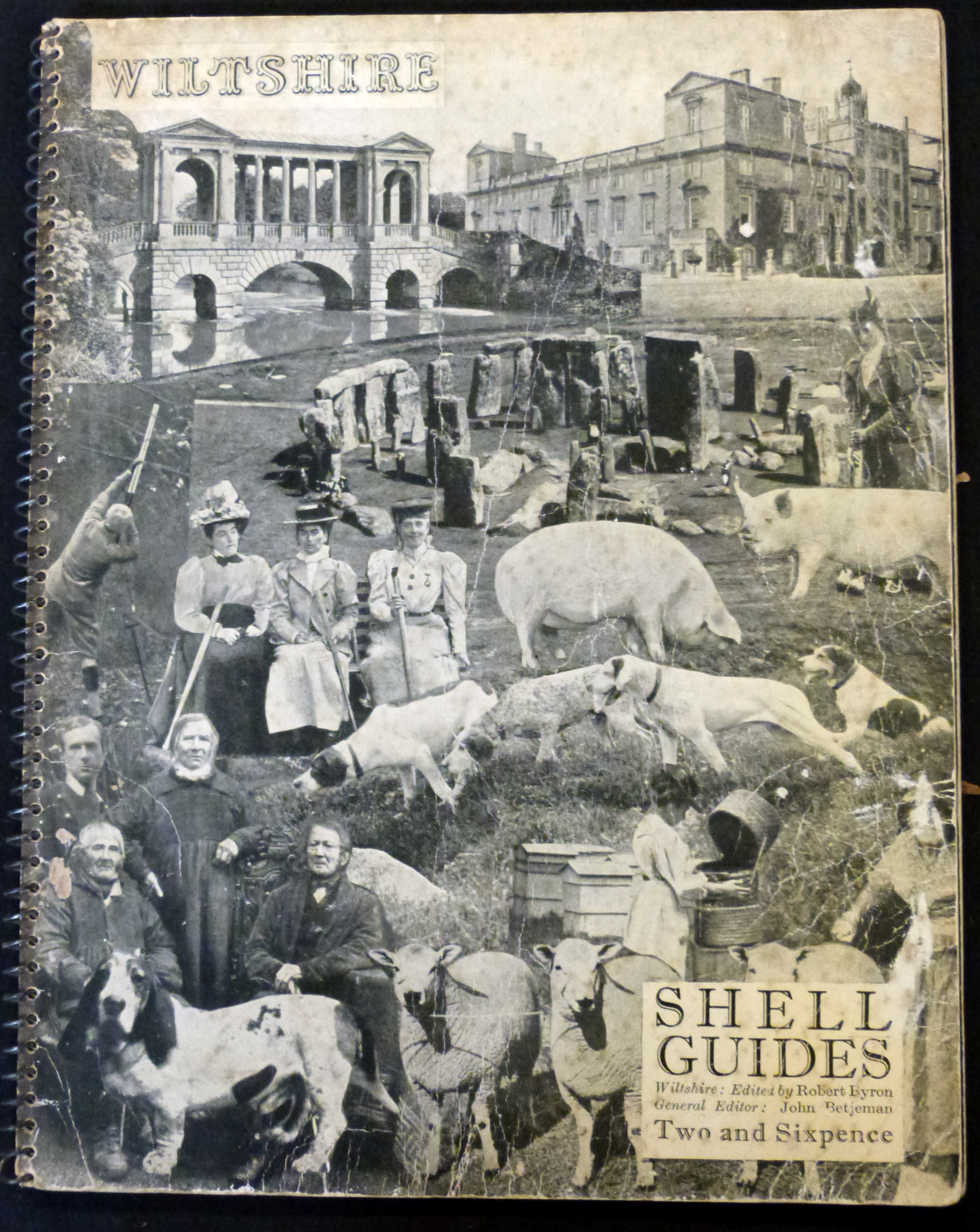 ROBERT BYRON (ED): SHELL GUIDE TO WILTSHIRE, London, Architectural Press, 1935, 1st edition, 4to,