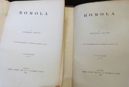 MARY ANNE EVANS "GEORGE ELIOT": ROMOLA, ill Sir Frederick Leighton, London, Smith, Elder & Co,