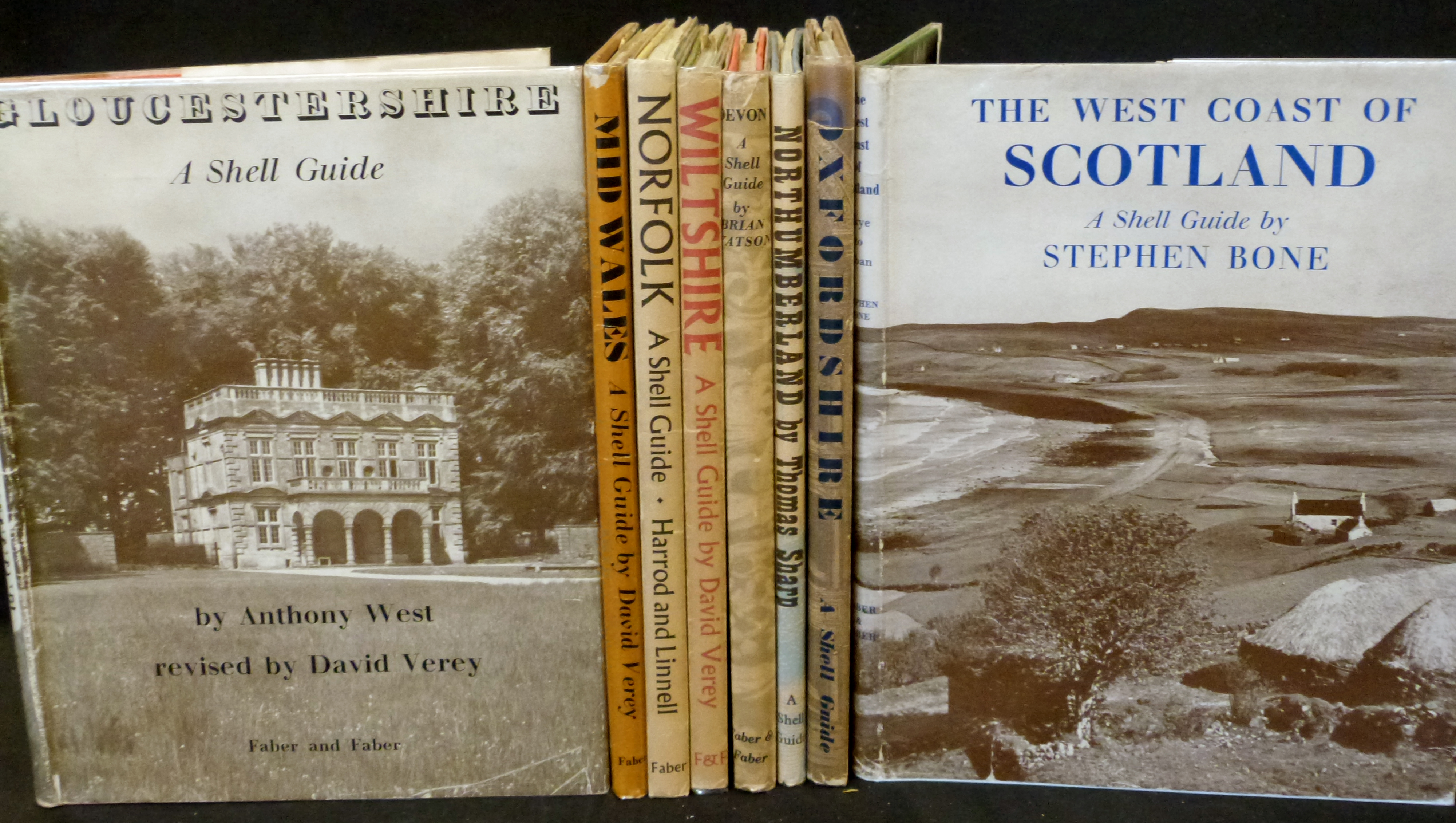 STEPHEN BONE: THE WEST COAST OF SCOTLAND, SKYE TO OBAN, A SHELL GUIDE, London, Faber & Faber,