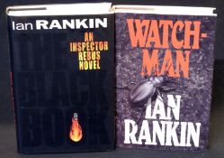 IAN RANKIN: 2 titles: WATCHMAN, London, The Bodley Head, 1988, 1st edition, original cloth, dust