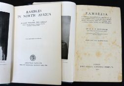 REGINALD CHARLES FULKE MAUGHAN: ZAMBESIA, London, John Murray, 1910, 1st edition, folding map and 40